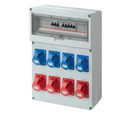 QUADRI DBO CON 8 PRESE 16A