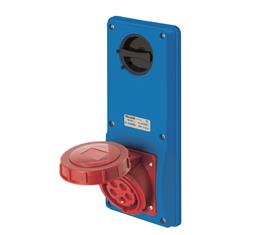 PRESE INTERBLOCCATE IP65 16A VERTICALI
