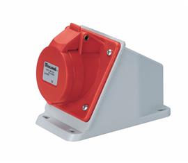 PRESE DA PARETE INCLINATE IP44 32A