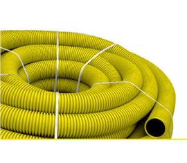CAVIDOTTI CORRUGATI GIALLO PER GAS